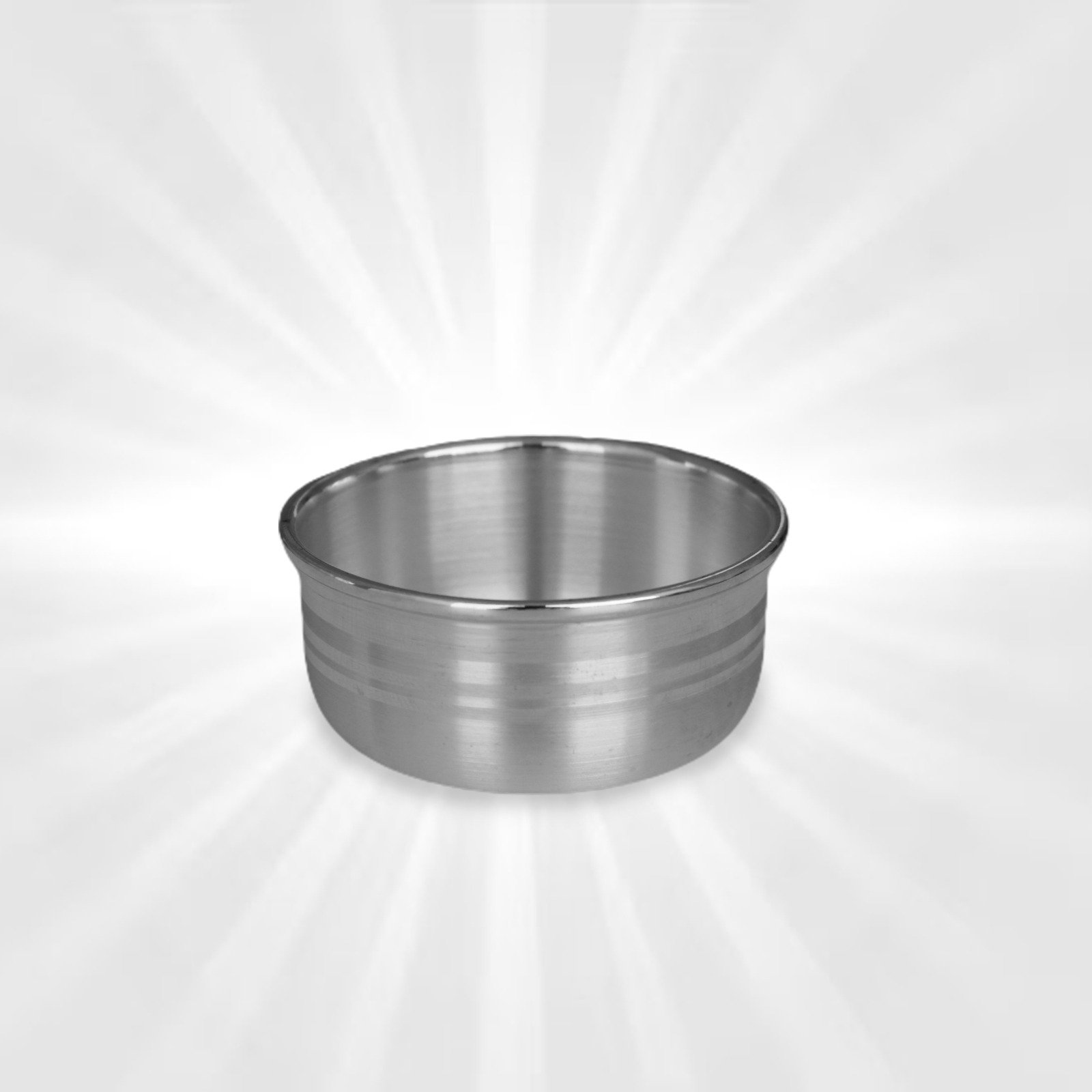 silver bowl
