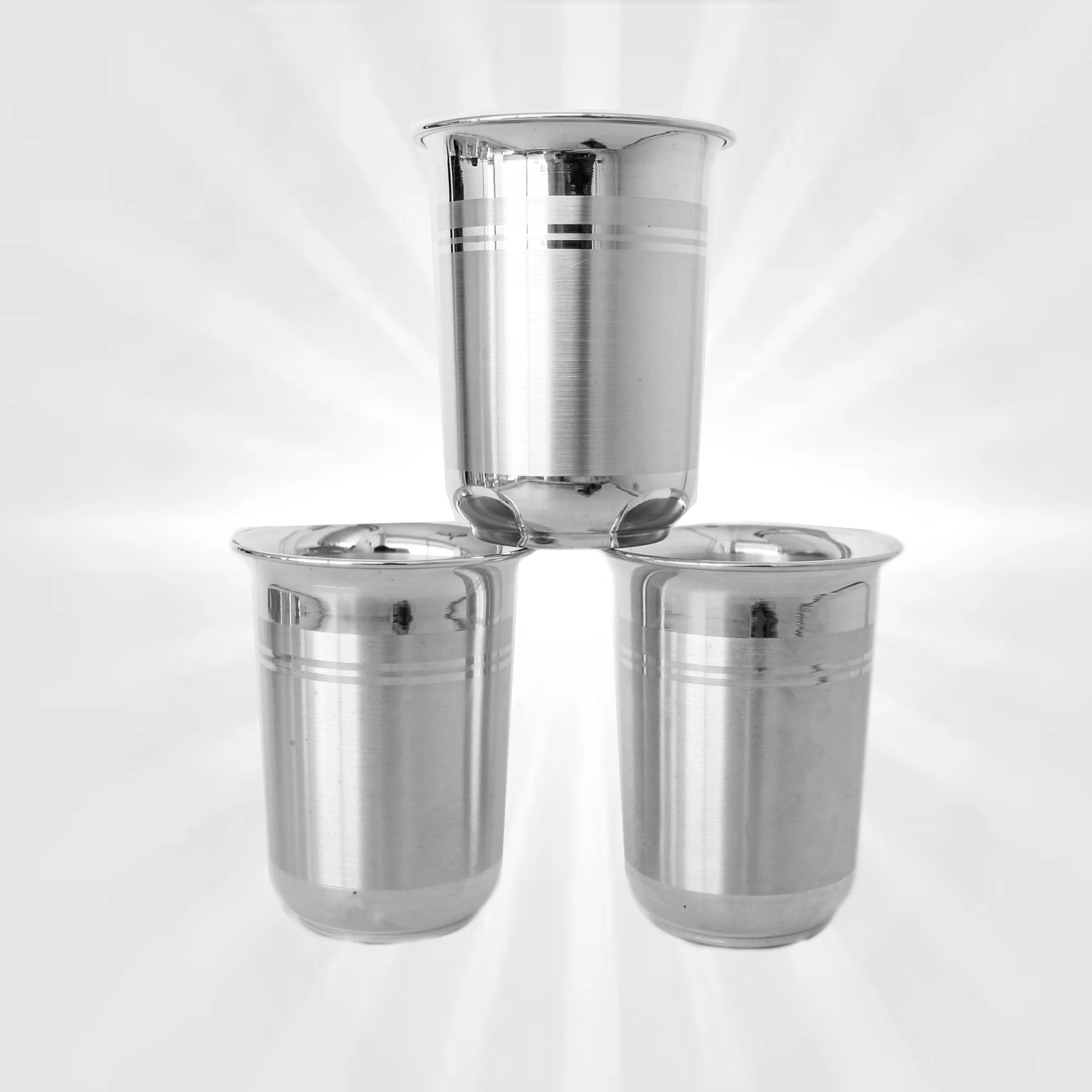 Pure Silver glass  – Daily Use  Glass