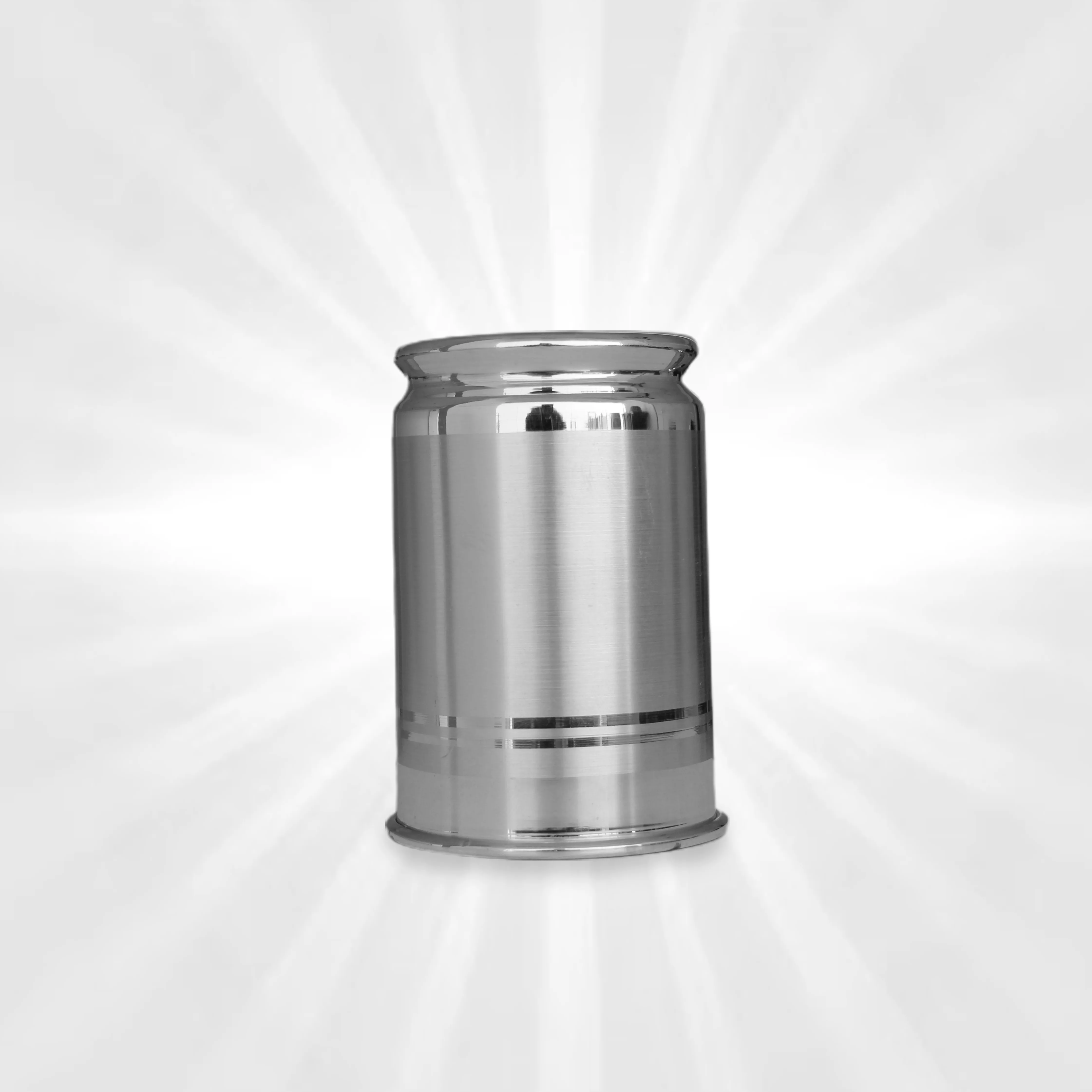 67g Silver Glass – Handcrafted Pure Silver Drinking Tumbler