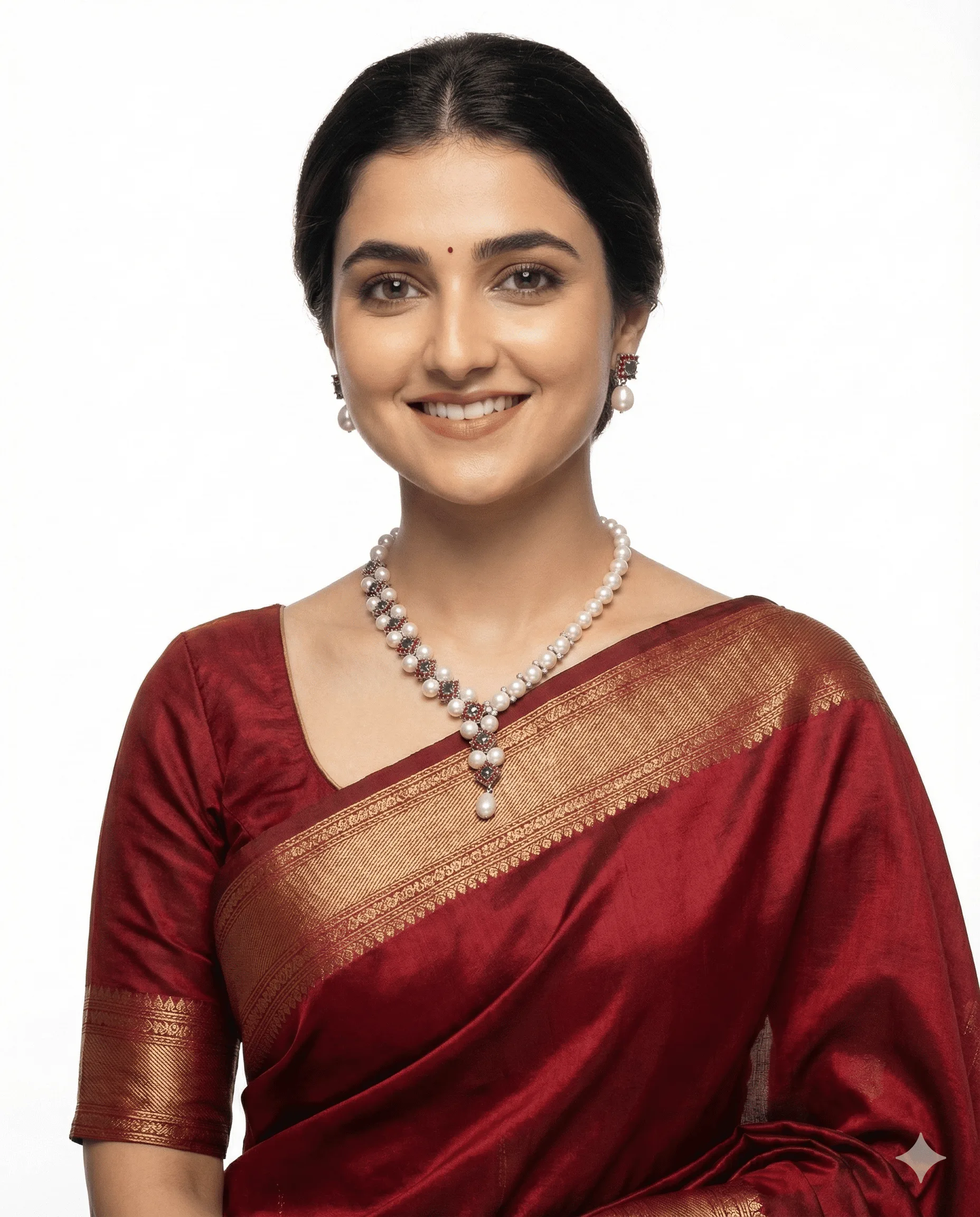 pearl necklace with pendent