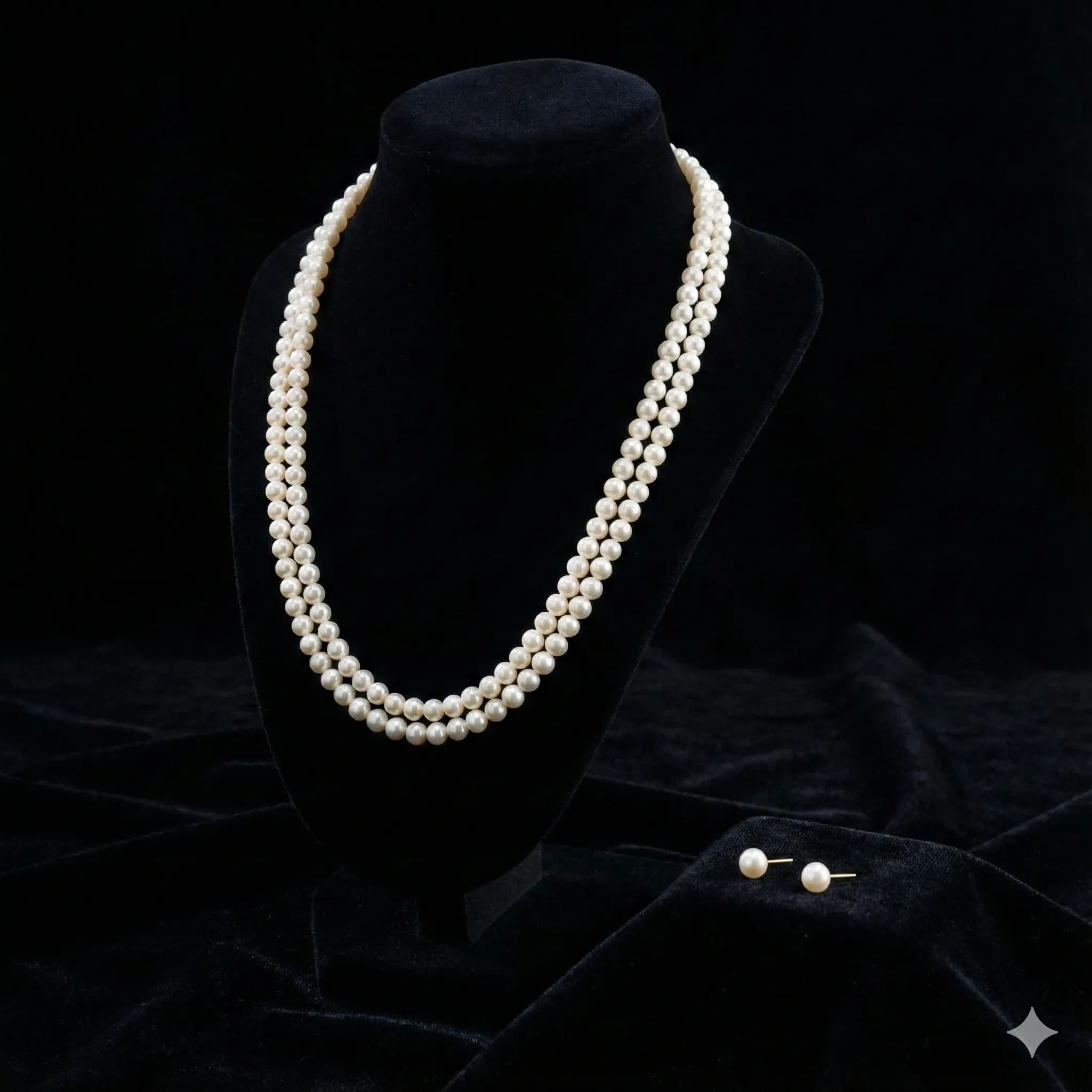 Classic White Pearl Necklace