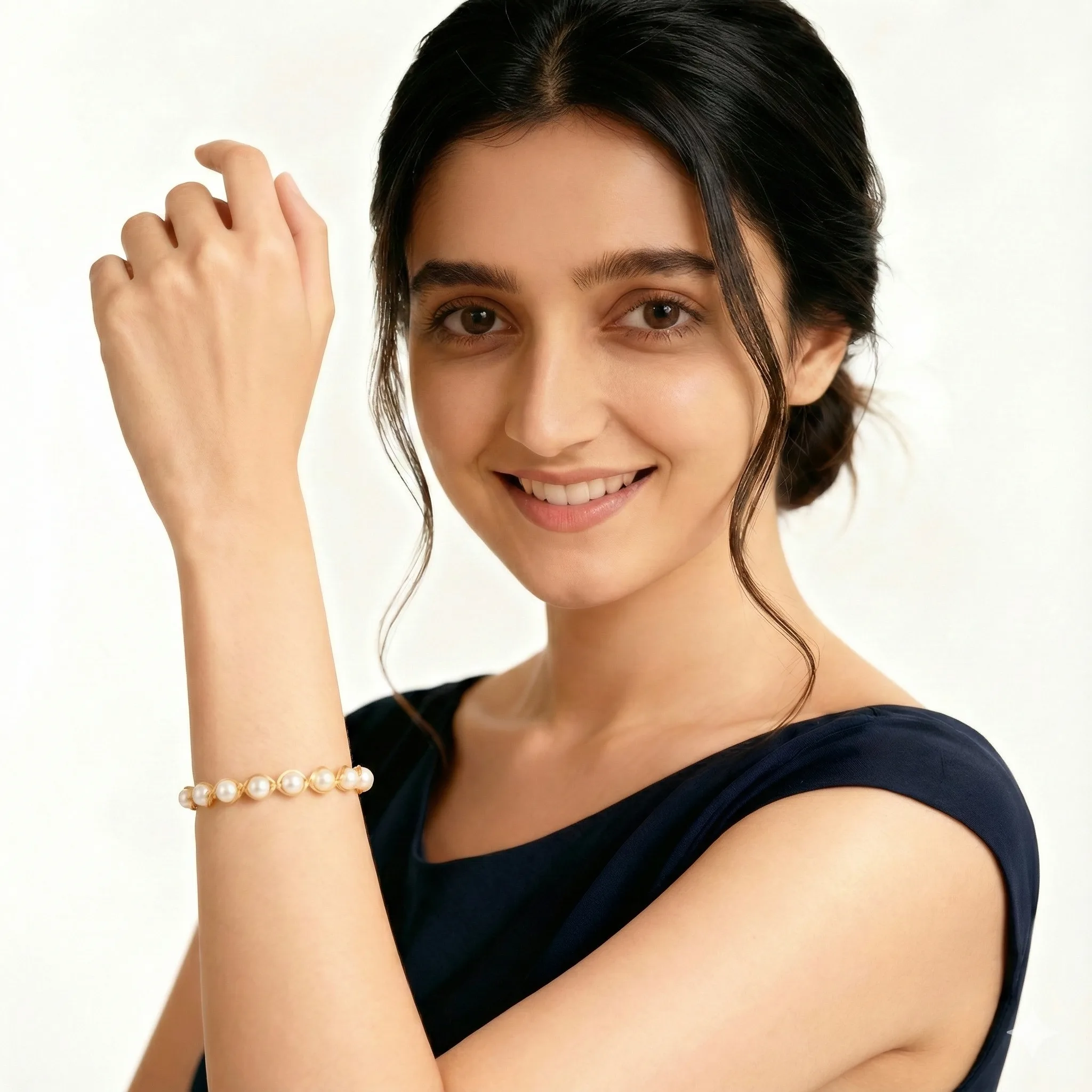 ladies pearl braclet